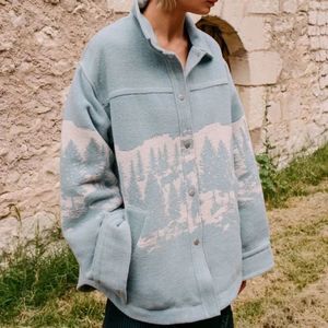 Urban Outfitters UO BLUE MOUNTAIN SHACKET plus size XXL NEW!!!